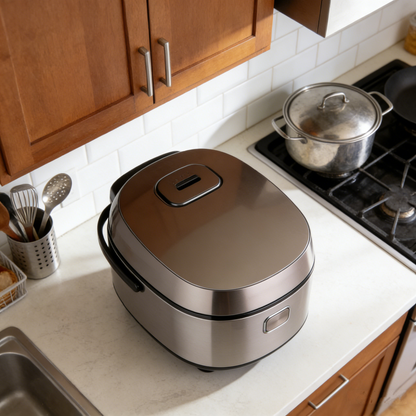 🍚Intelligent Micro-pressure Fine Cooking Rice Cooker | Household Multifunctional Firewood Rice, Congee, Keep Warm, Reservation, Automatic Non-stick Inner Pot Healthy Electric Rice Cooking💥