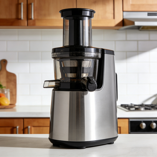 🥤Slow Mute Grinding Juicer ✨ Automatic Pulp Juice Separation No Residue | Household Multifunctional Fruit & Veggie Nutrient Extractor | Filter-Free Direct Drink Auxiliary Food Milkshake Smoothie Maker🍃